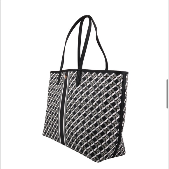 NEW Tory Burch Geo Logo Tote bag - Picture 6 of 9